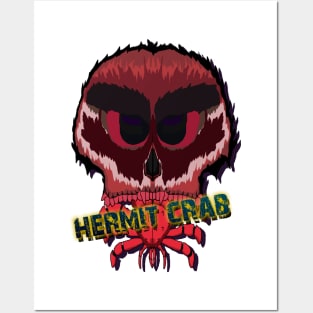 hermit crab Posters and Art